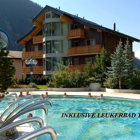 Hotel Viktoria-Leukerbad-Therme Exterior foto
